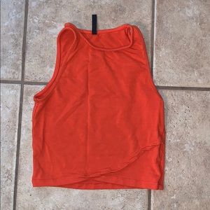 Brand New Red Tank Top with Wrap Detail